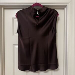 LOFT Dark Chocolate Top